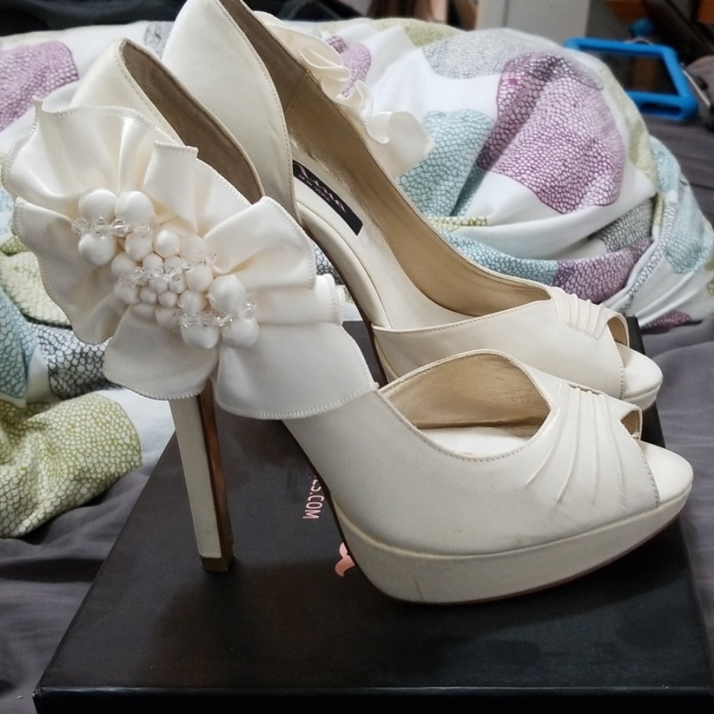 Ivory Nina heels